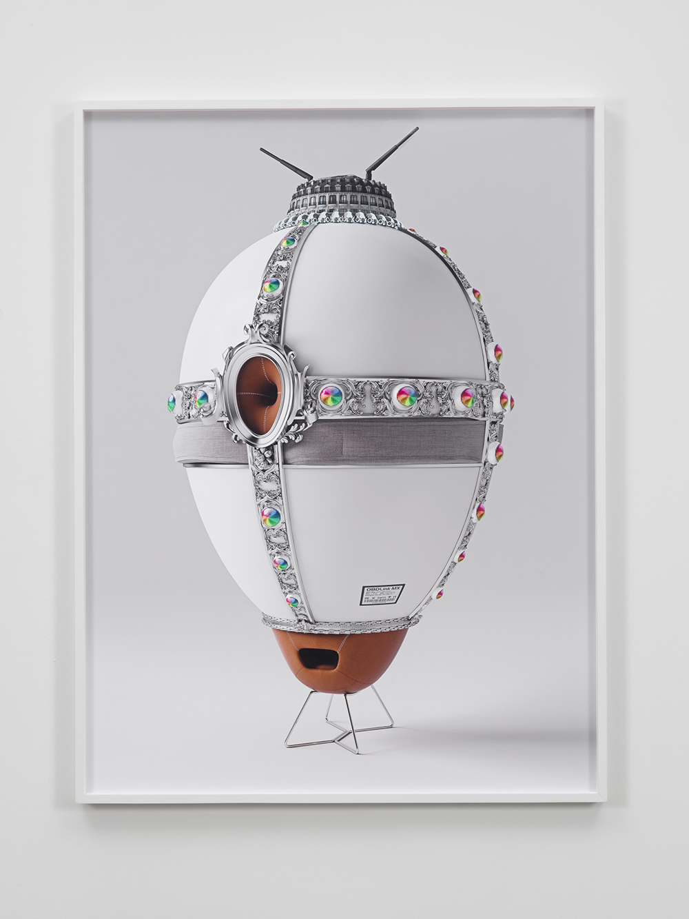 Unique contemporary art project inspired by Faberge eggs